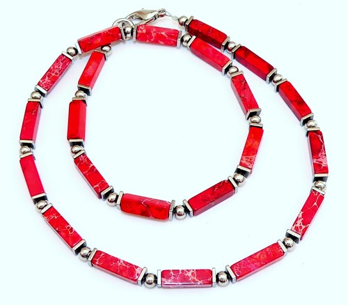 Halskette schmuck edelstein - halskette, schmuck,-