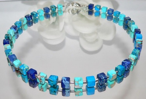 Halskette schmuck edelstein - schmuck,-,